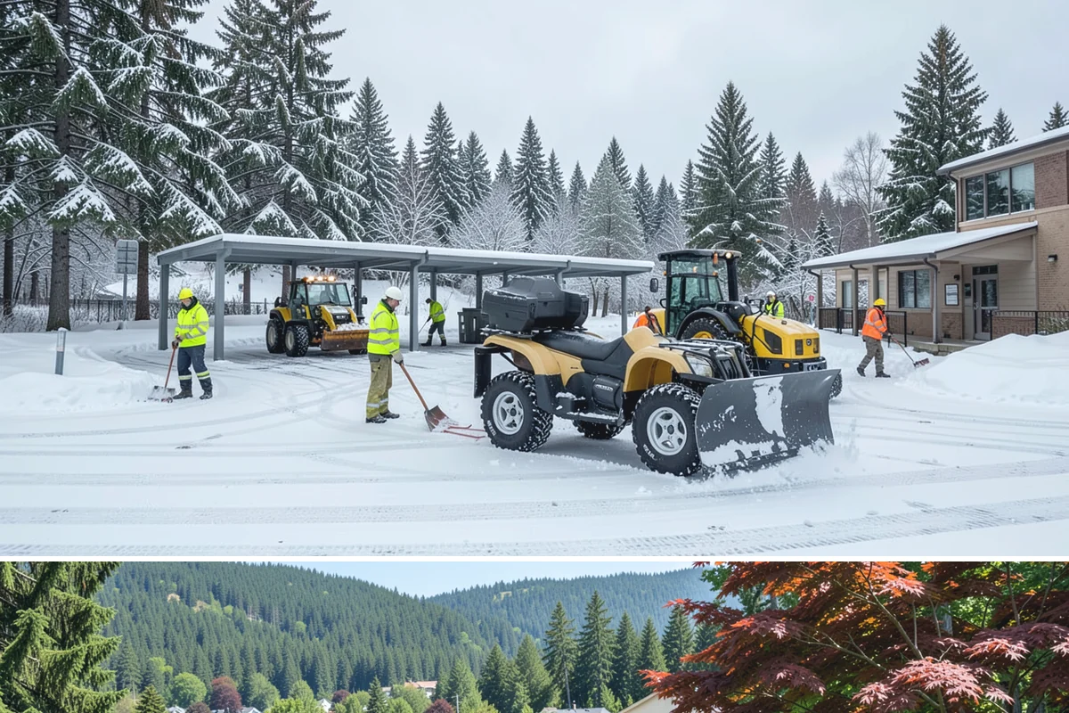 Retail Snow Hauling in Index, Snohomish County, WA - Retail hauling is best done after accumulation builds or when repeated freezes turn storefront piles into lasting ice.