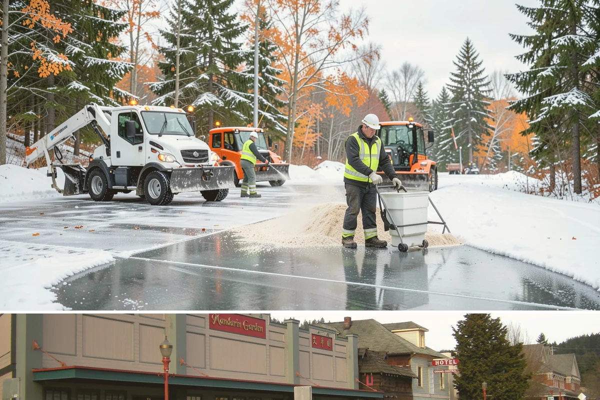 Retail Snow Hauling in Issaquah, King County, WA - Retail hauling is best done after accumulation builds or when repeated freezes turn storefront piles into lasting ice.