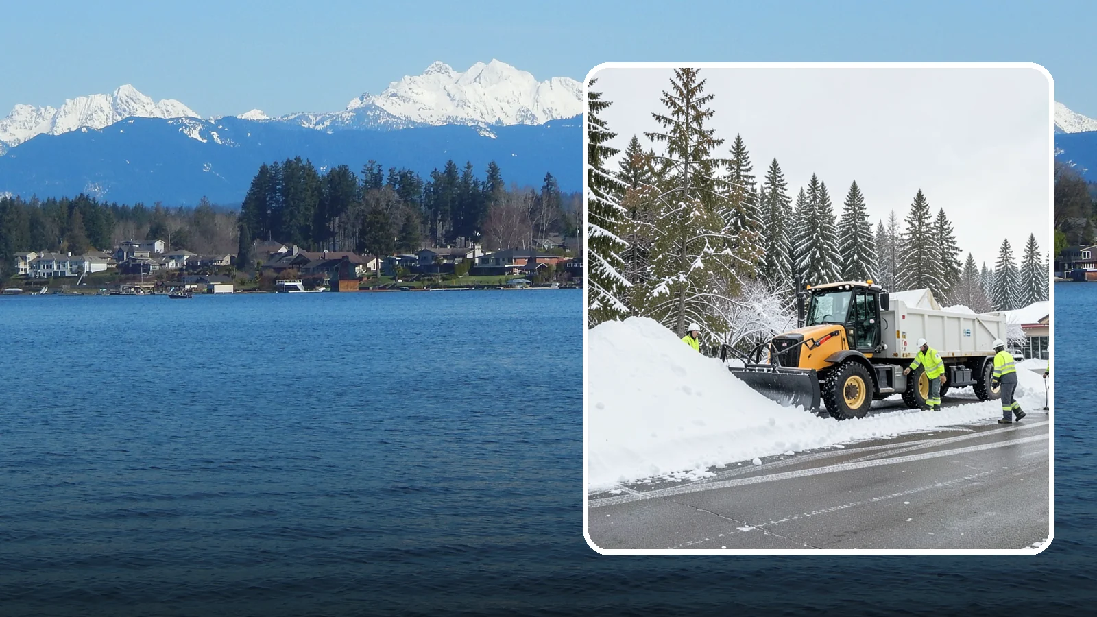 Retail Snow Hauling in Lake Stevens, Snohomish County, WA - We haul snow away from retail storefronts and lots so customer parking and entrances stay open and inviting.