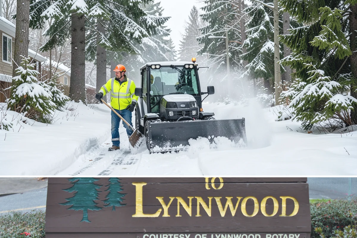 Retail Snow Hauling in Lynnwood, Snohomish County, WA - Retail hauling is best done after accumulation builds or when repeated freezes turn storefront piles into lasting ice.