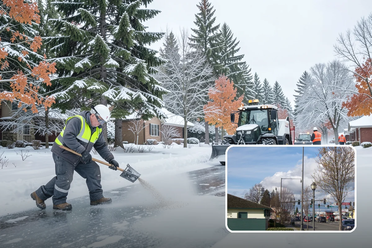 Retail Snow Hauling in Marysville, Snohomish County, WA - Keeps storefronts visible and parking fully open