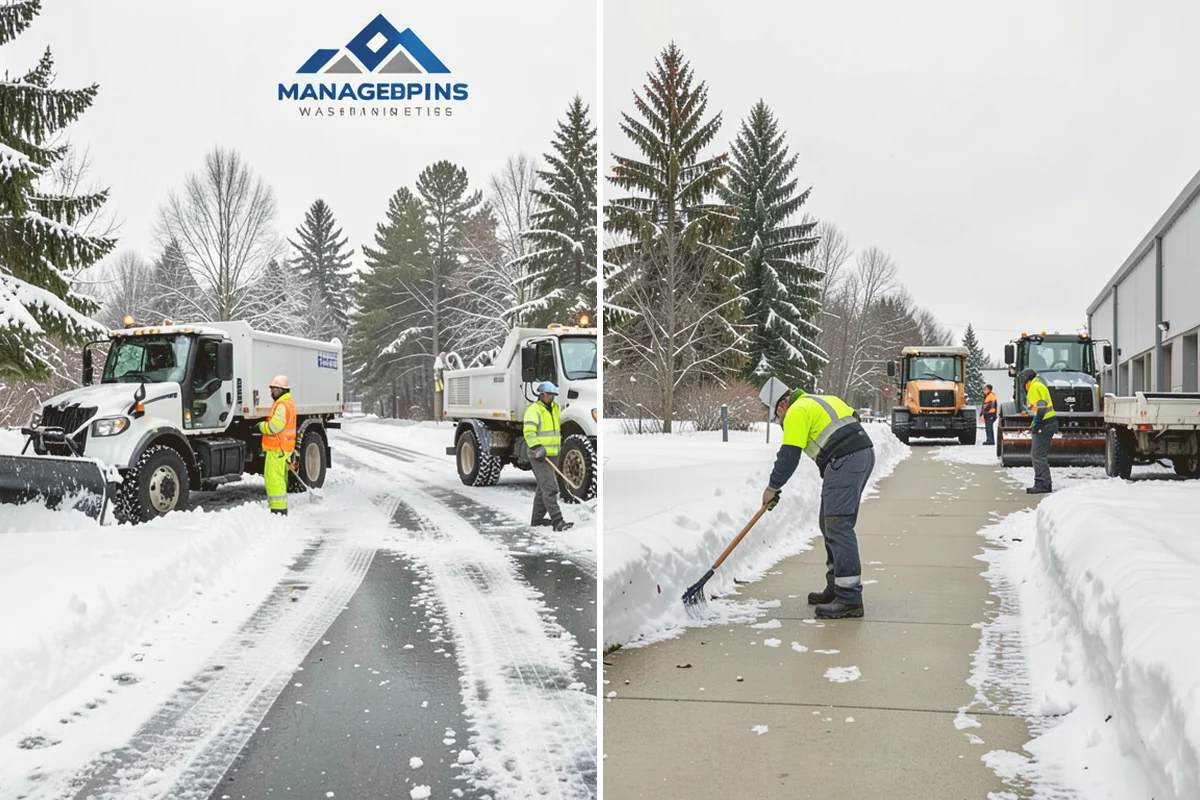 Retail Snow Hauling in Mount Vernon, Skagit County, WA - We identify piles blocking parking and storefront views