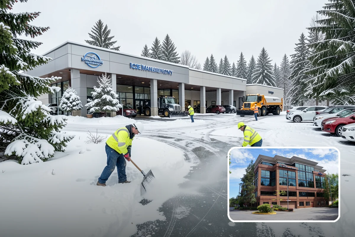 Retail Snow Hauling in Mountlake Terrace, Snohomish County, WA - Keeps storefronts visible and parking fully open
