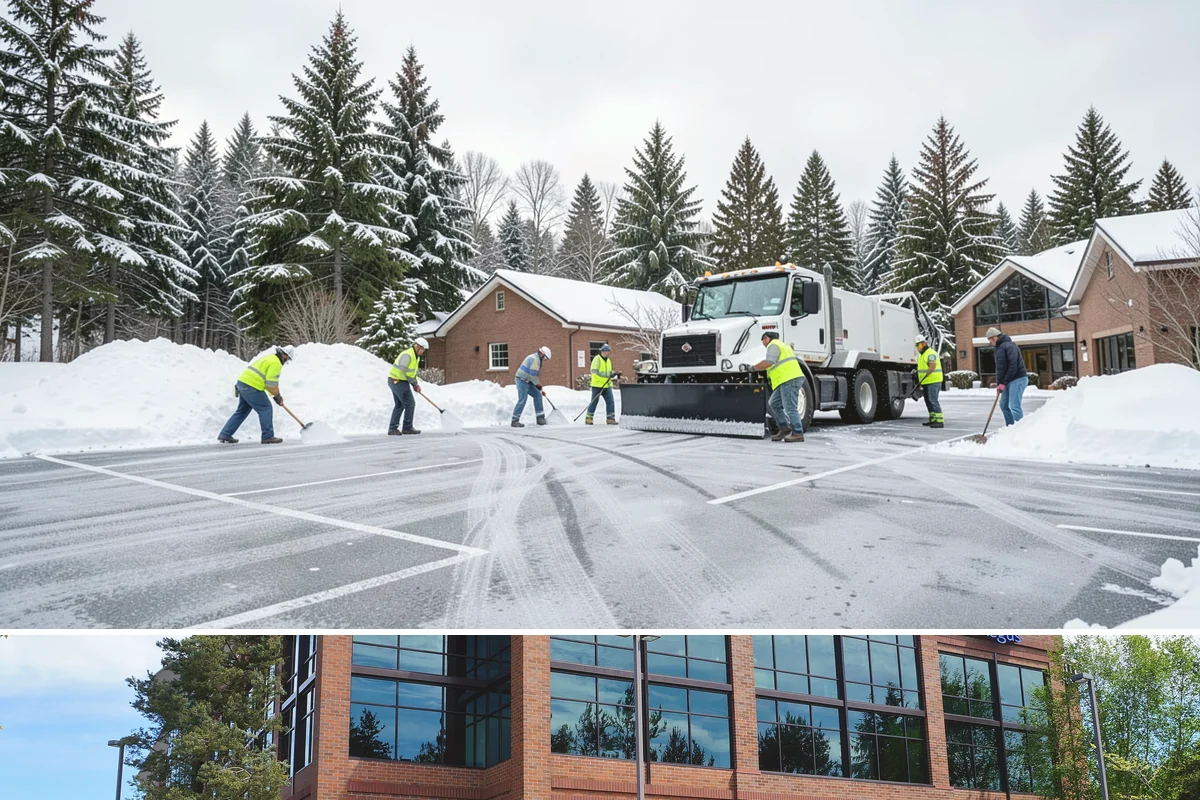 Retail Snow Hauling in Mountlake Terrace, Snohomish County, WA - Retail hauling is best done after accumulation builds or when repeated freezes turn storefront piles into lasting ice.