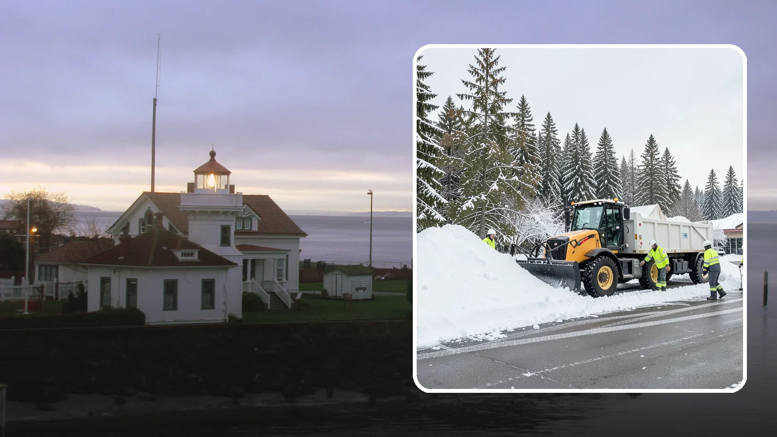 Retail Snow Hauling in Mukilteo, Snohomish County, WA - We haul snow away from retail storefronts and lots so customer parking and entrances stay open and inviting.