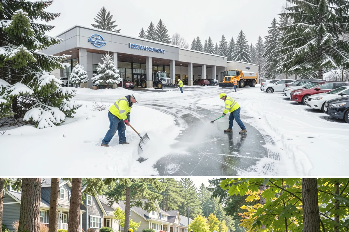 Retail Snow Hauling in Normandy Park, King County, WA - Retail hauling is best done after accumulation builds or when repeated freezes turn storefront piles into lasting ice.