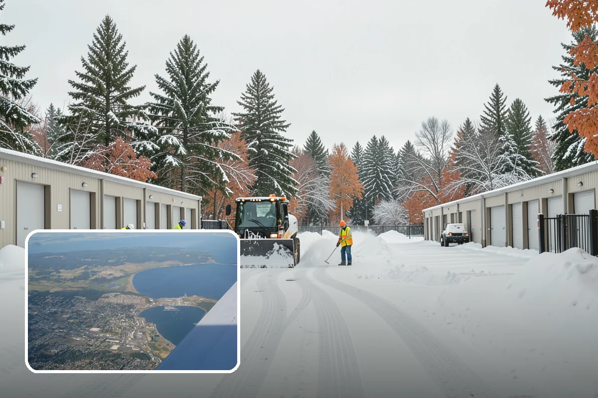 Retail Snow Hauling in Oak Harbor, Island County, WA - Keeps storefronts visible and parking fully open