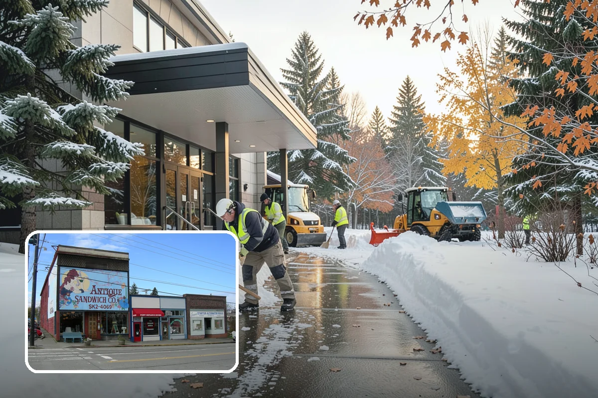 Retail Snow Hauling in Ruston, Pierce County, WA - Keeps storefronts visible and parking fully open