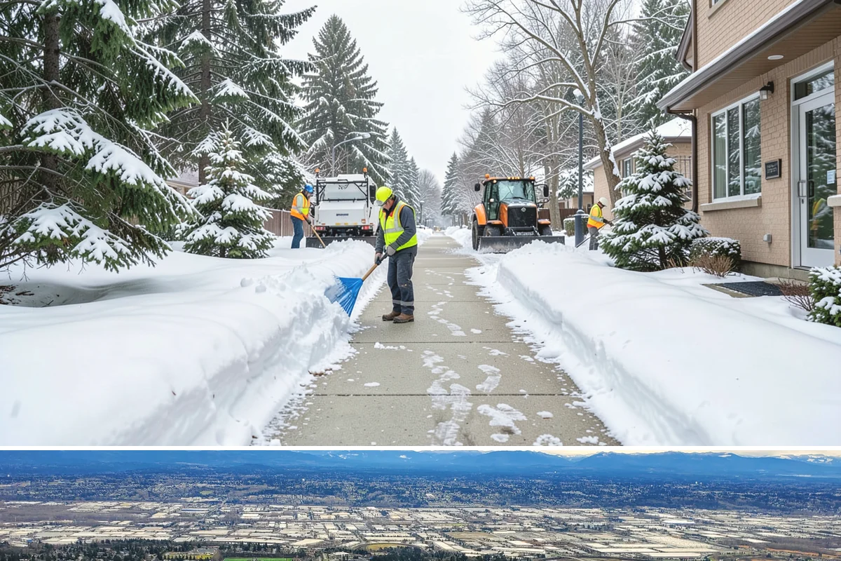 Retail Snow Hauling in SeaTac, King County, WA - Retail hauling is best done after accumulation builds or when repeated freezes turn storefront piles into lasting ice.
