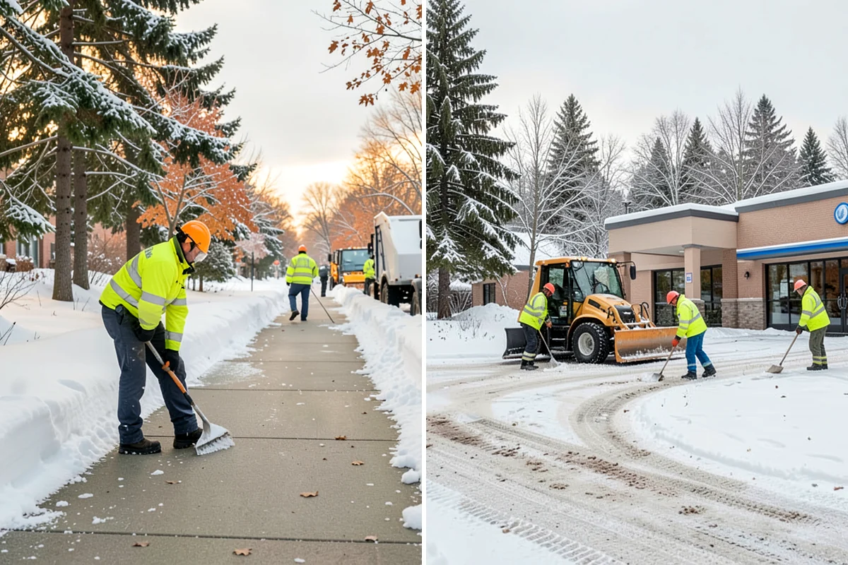 Retail Snow Hauling in Sedro-Woolley, Skagit County, WA - We identify piles blocking parking and storefront views