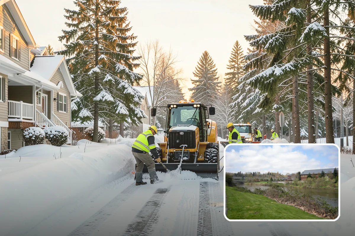 Retail Snow Hauling in Tukwila, King County, WA - Keeps storefronts visible and parking fully open