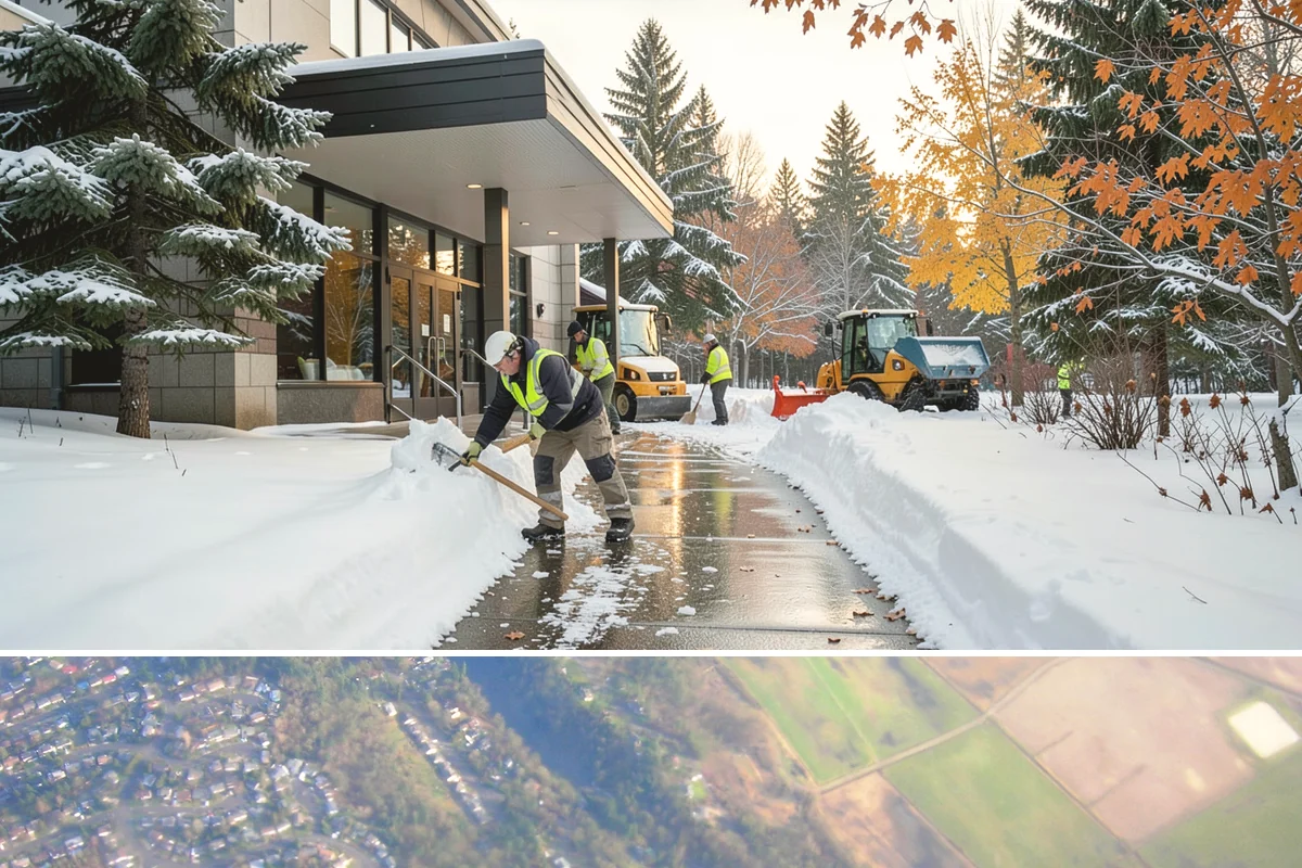 Retail Store Deicing in Algona, King County, WA - Deicing runs through the winter retail season, peaking during the freezing-rain mornings that coincide with weekend and holiday...