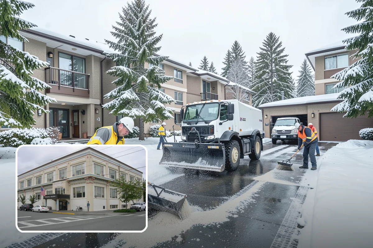 Retail Store Deicing in Anacortes, Skagit County, WA - Keeps customers arriving safely and shopping longer