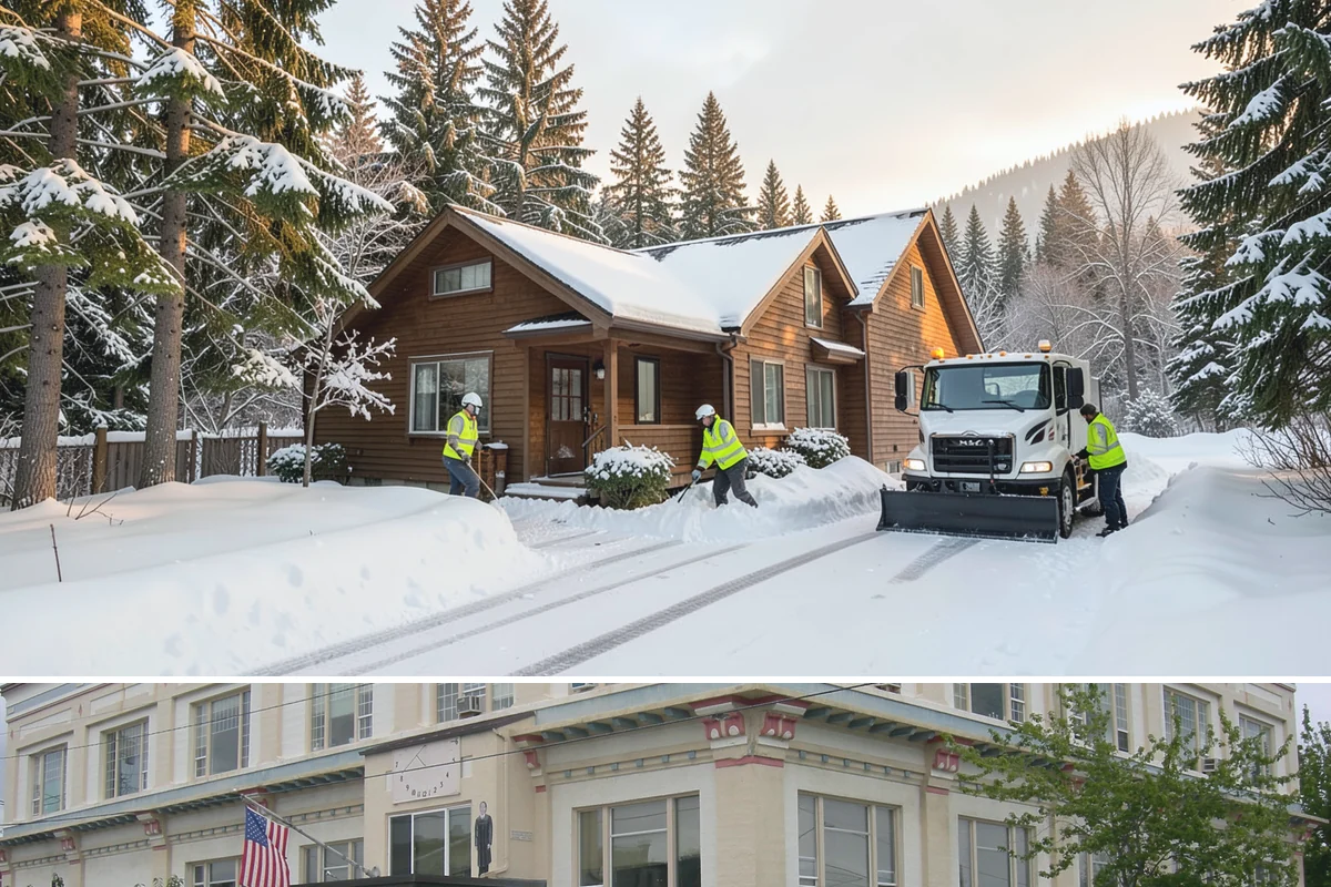 Retail Store Deicing in Anacortes, Skagit County, WA - Deicing runs through the winter retail season, peaking during the freezing-rain mornings that coincide with weekend and holiday...