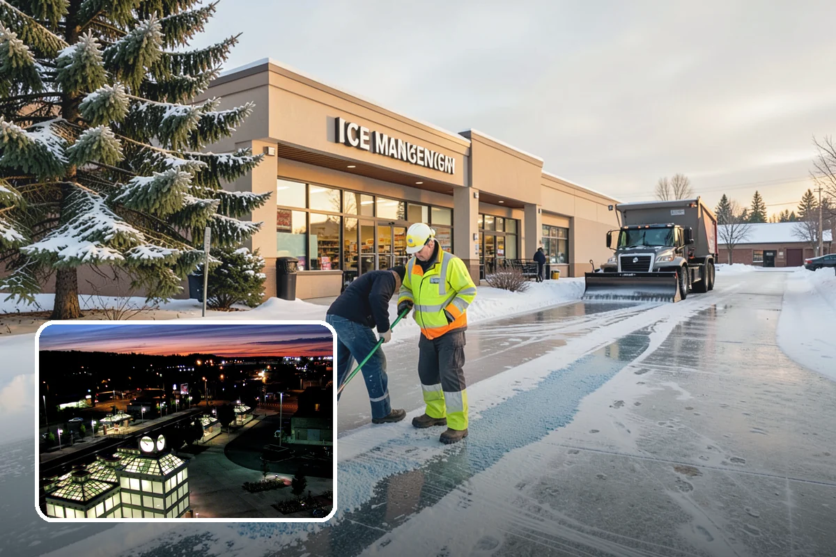 Retail Store Deicing in Auburn, King County, WA - Keeps customers arriving safely and shopping longer