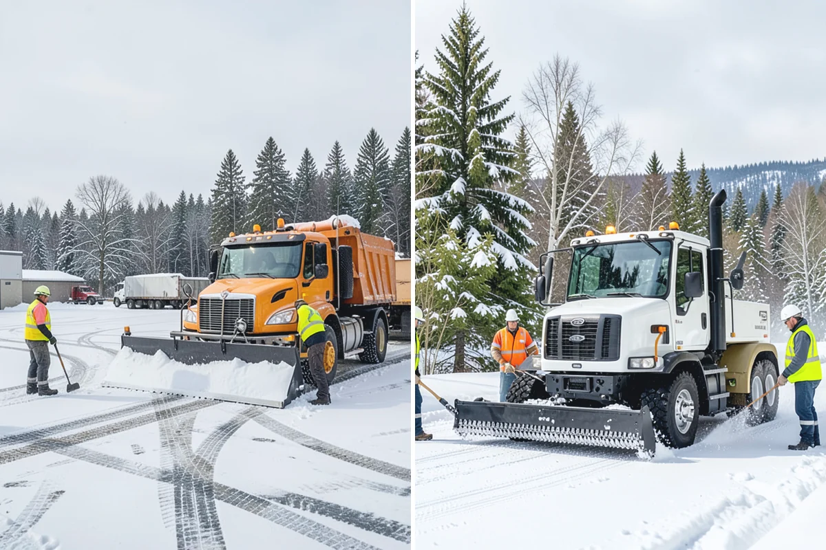 Retail Store Deicing in Auburn, King County, WA - Map the entry apron, cart paths, and parking crosswalks