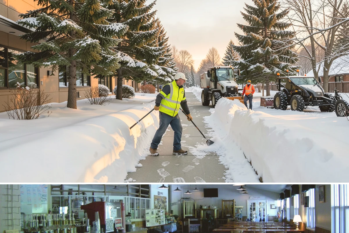 Retail Store Deicing in Black Diamond, King County, WA - Deicing runs through the winter retail season, peaking during the freezing-rain mornings that coincide with weekend and holiday...