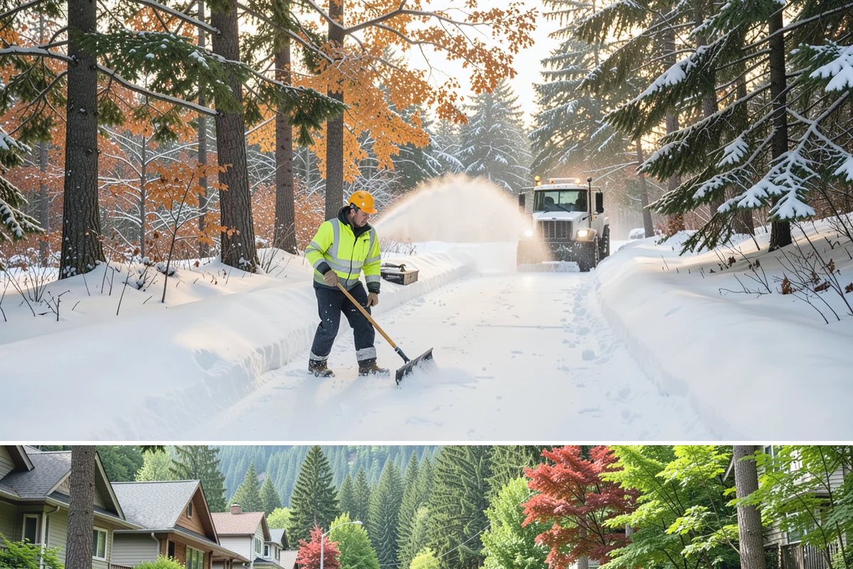Retail Store Deicing in Darrington, Snohomish County, WA - Deicing runs through the winter retail season, peaking during the freezing-rain mornings that coincide with weekend and holiday...