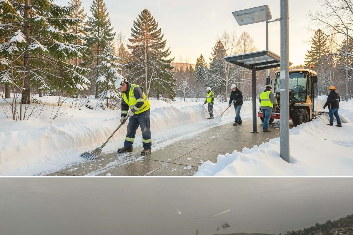 Retail Store Deicing in Des Moines, King County, WA - Deicing runs through the winter retail season, peaking during the freezing-rain mornings that coincide with weekend and holiday...