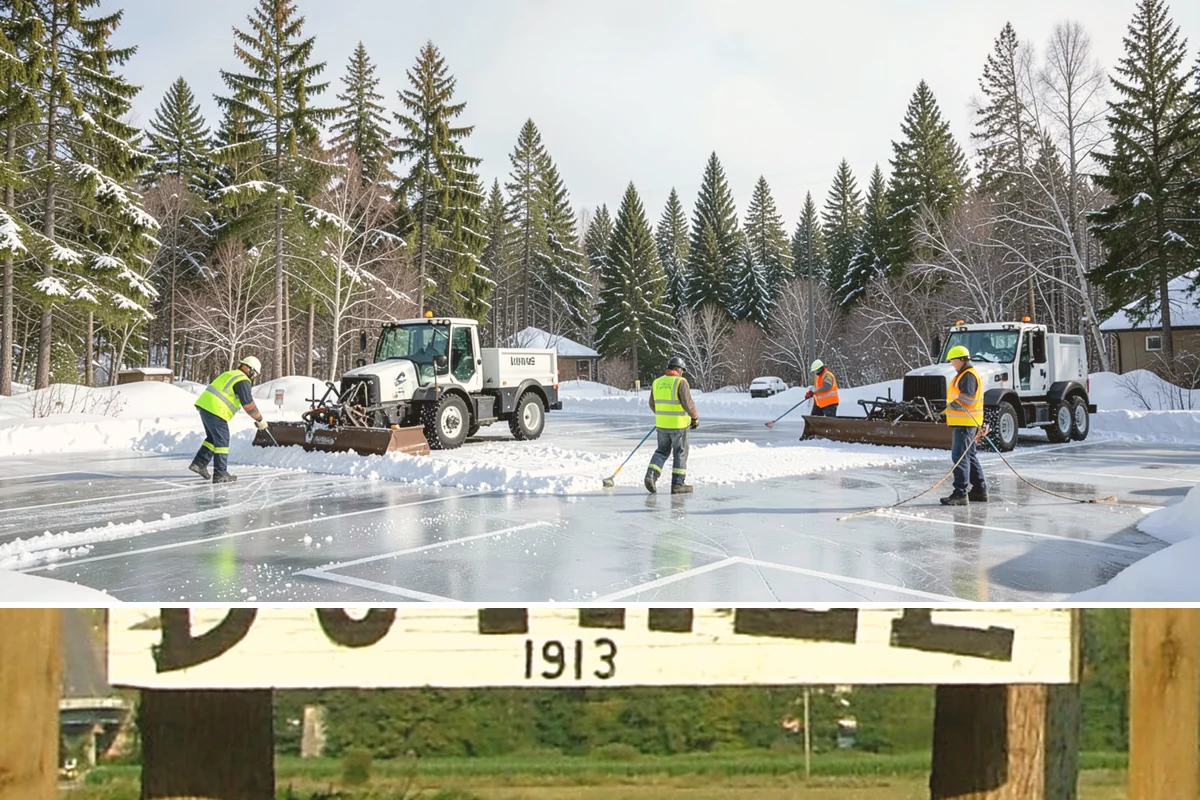 Retail Store Deicing in Duvall, King County, WA - Deicing runs through the winter retail season, peaking during the freezing-rain mornings that coincide with weekend and holiday...