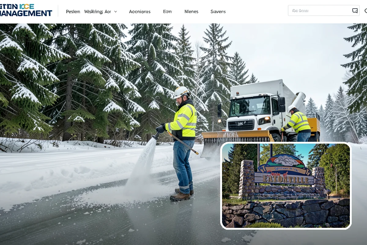 Retail Store Deicing in Eatonville, Pierce County, WA - Keeps customers arriving safely and shopping longer
