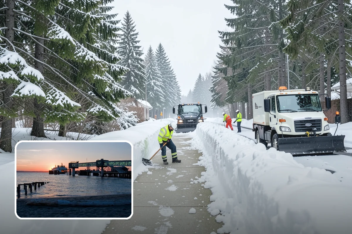 Retail Store Deicing in Edmonds, Snohomish County, WA - Keeps customers arriving safely and shopping longer