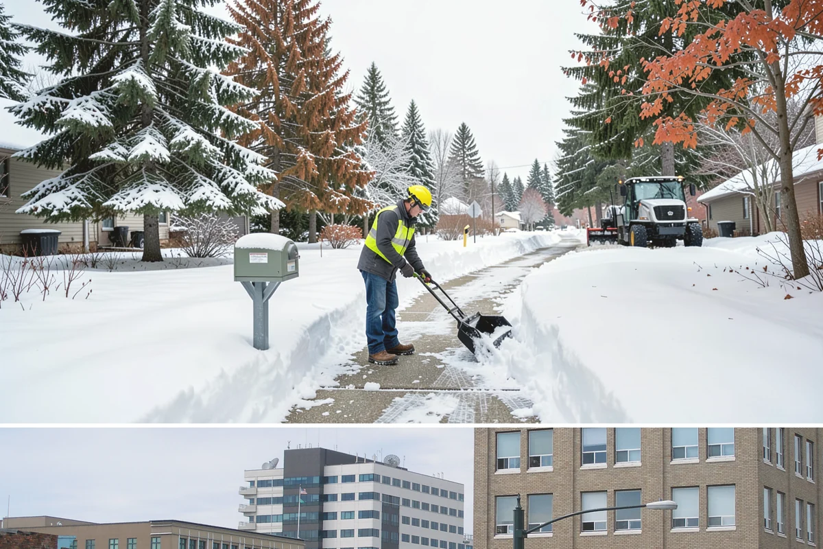 Retail Store Deicing in Everett, Snohomish County, WA - Deicing runs through the winter retail season, peaking during the freezing-rain mornings that coincide with weekend and holiday...