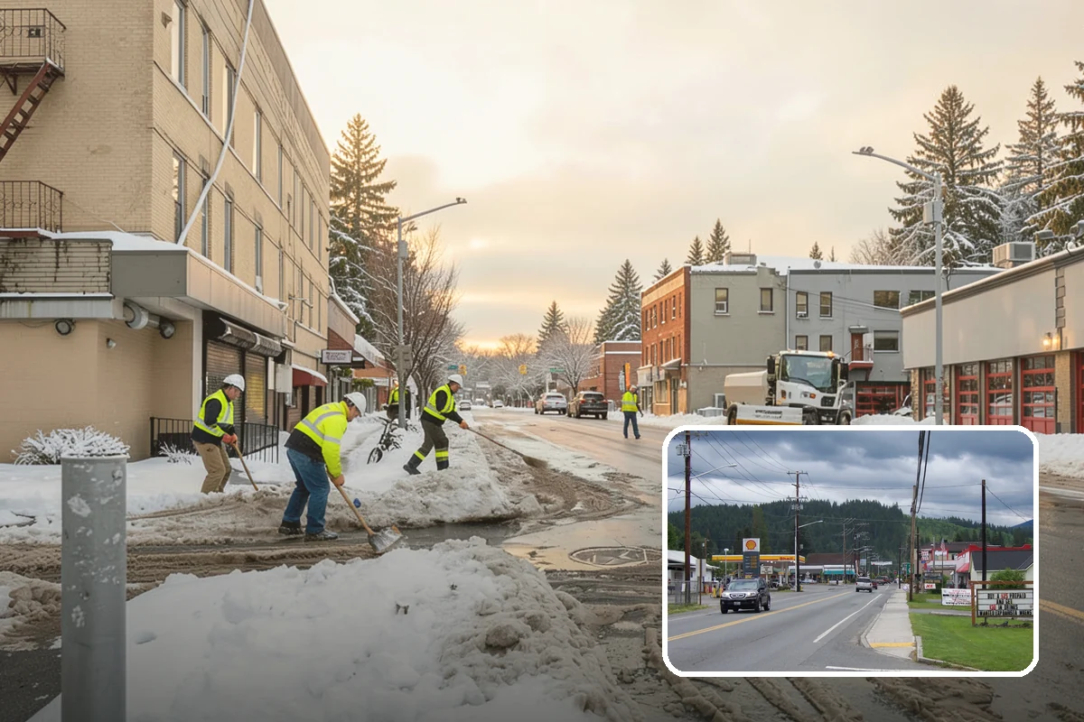 Retail Store Deicing in Granite Falls, Snohomish County, WA - Keeps customers arriving safely and shopping longer