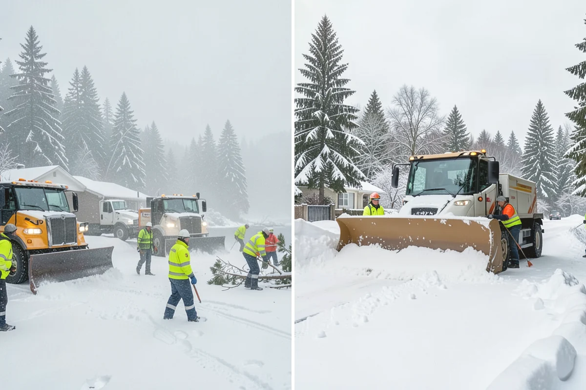 Retail Store Deicing in Issaquah, King County, WA - Map the entry apron, cart paths, and parking crosswalks