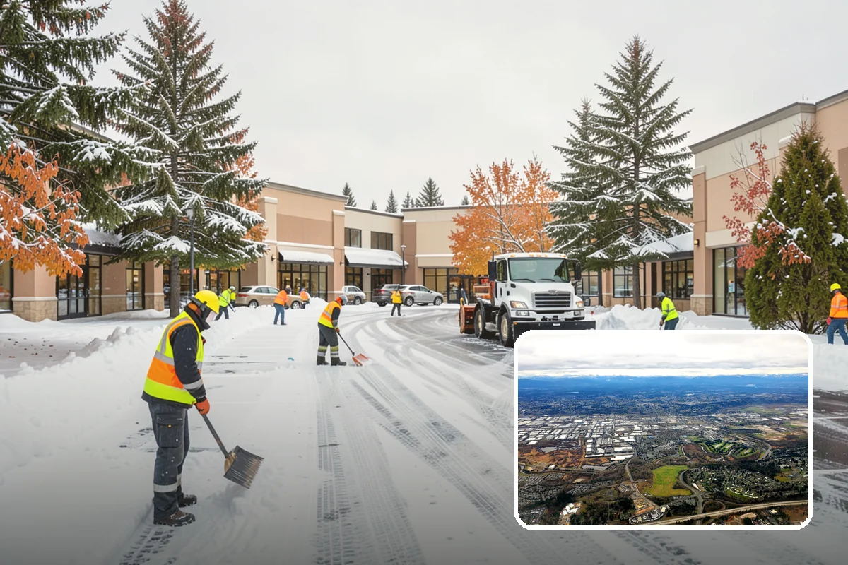 Retail Store Deicing in Kent, King County, WA - Keeps customers arriving safely and shopping longer