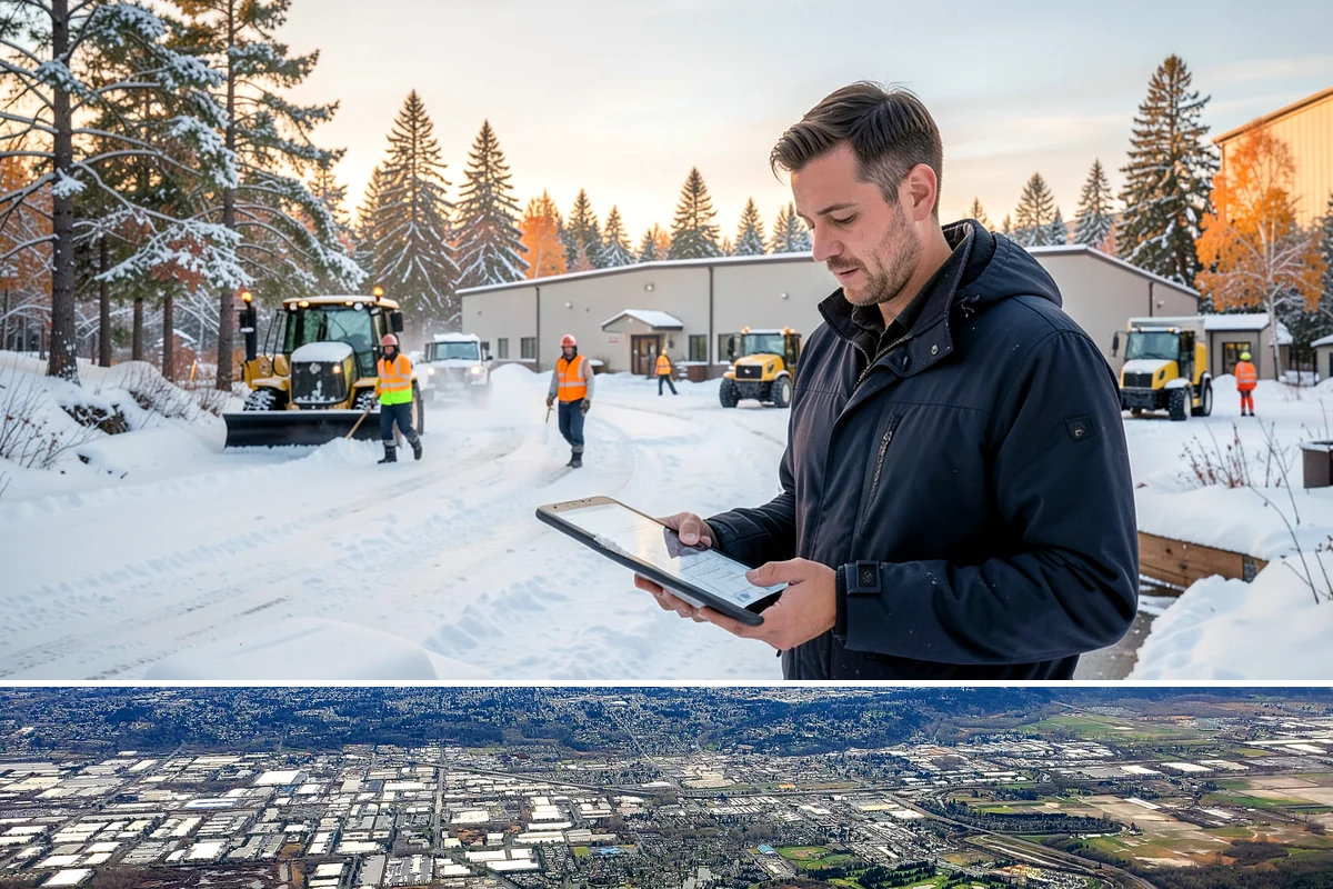 Retail Store Deicing in Kent, King County, WA - Deicing runs through the winter retail season, peaking during the freezing-rain mornings that coincide with weekend and holiday...