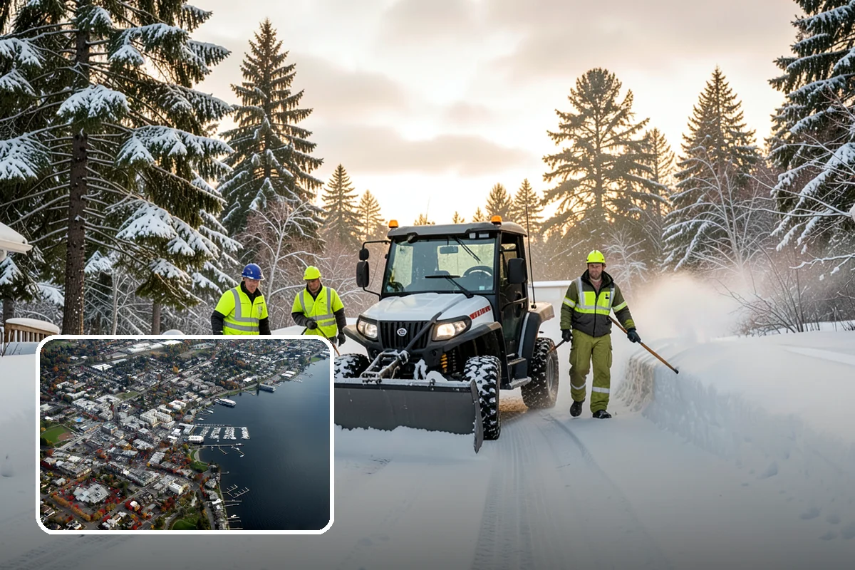 Retail Store Deicing in Kirkland, King County, WA - Keeps customers arriving safely and shopping longer