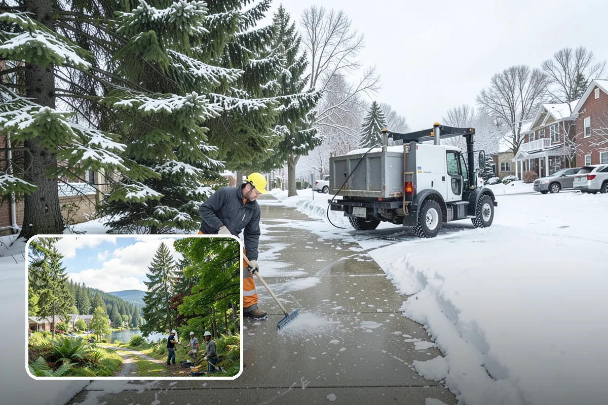 Retail Store Deicing in Lake Forest Park, King County, WA - Keeps customers arriving safely and shopping longer
