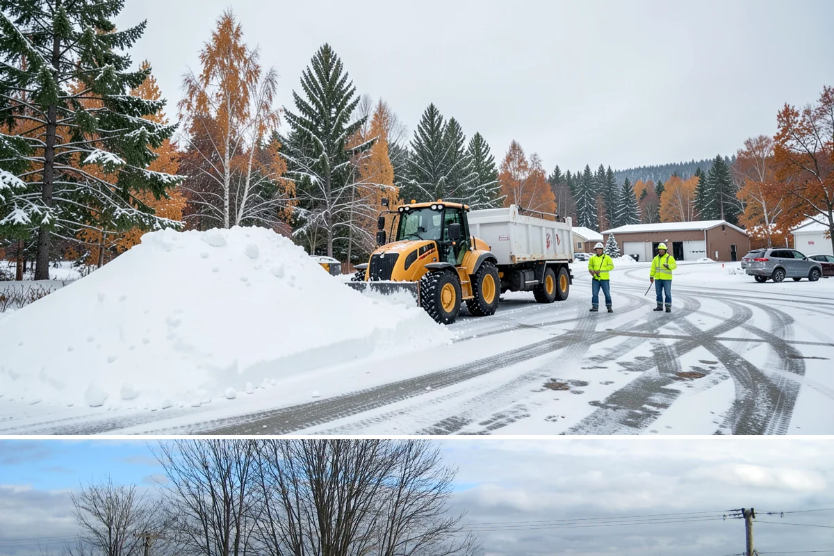 Retail Store Deicing in Langley, Island County, WA - Deicing runs through the winter retail season, peaking during the freezing-rain mornings that coincide with weekend and holiday...