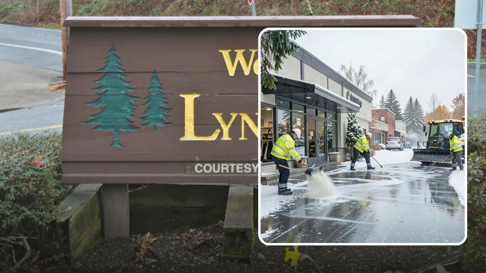 Retail Store Deicing in Lynnwood, Snohomish County, WA - Storefront-focused deicing that keeps entrances, cart corrals, and customer walkways safe and inviting when freezing rain hits a...