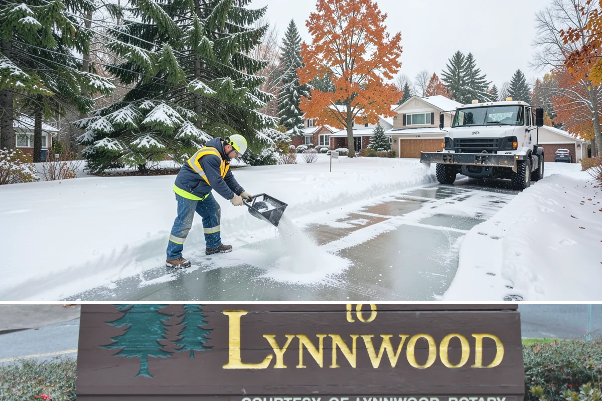 Retail Store Deicing in Lynnwood, Snohomish County, WA - Deicing runs through the winter retail season, peaking during the freezing-rain mornings that coincide with weekend and holiday...