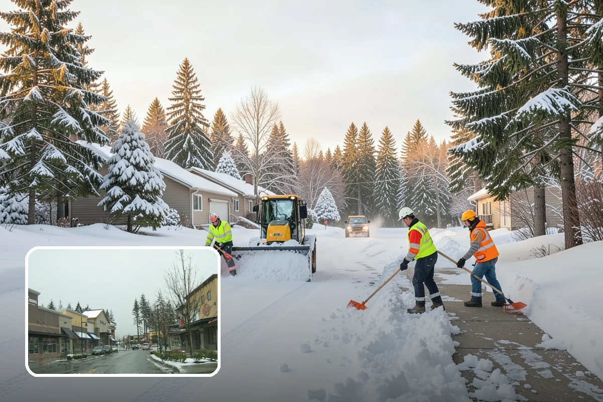 Retail Store Deicing in Mill Creek, Snohomish County, WA - Keeps customers arriving safely and shopping longer