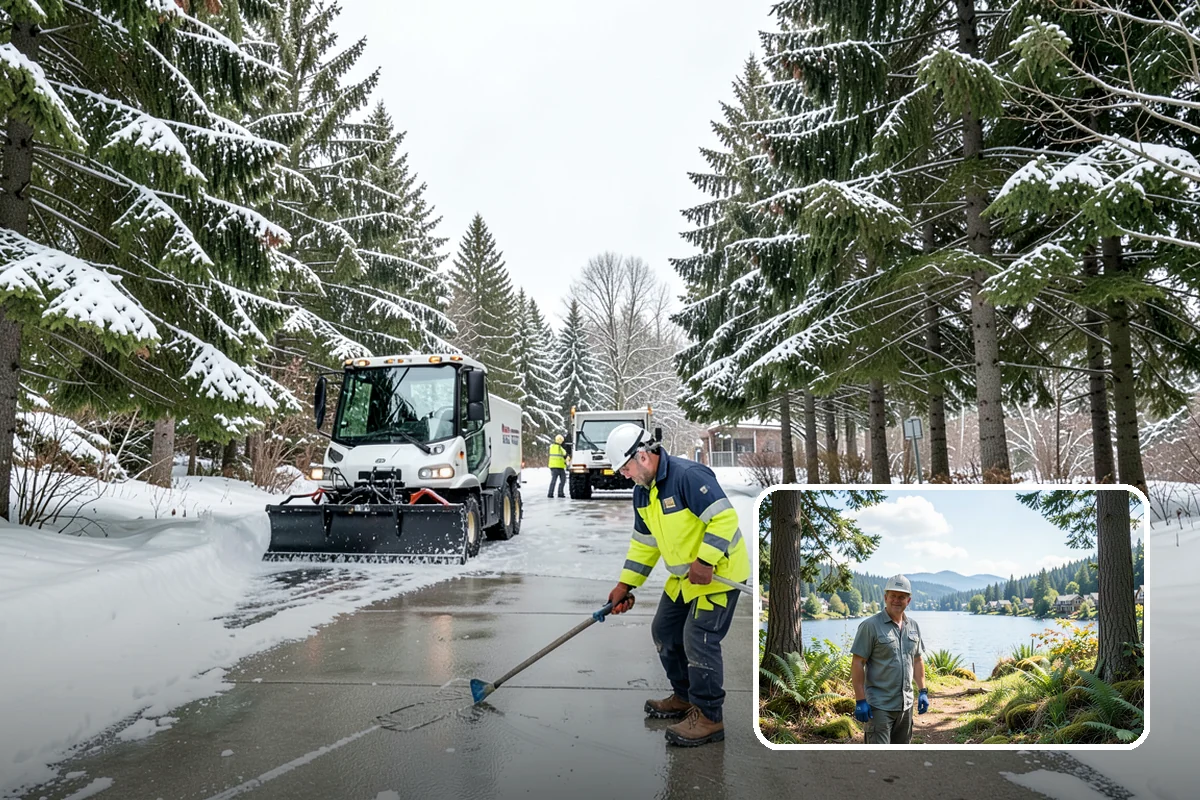 Retail Store Deicing in Milton, King County, WA - Keeps customers arriving safely and shopping longer