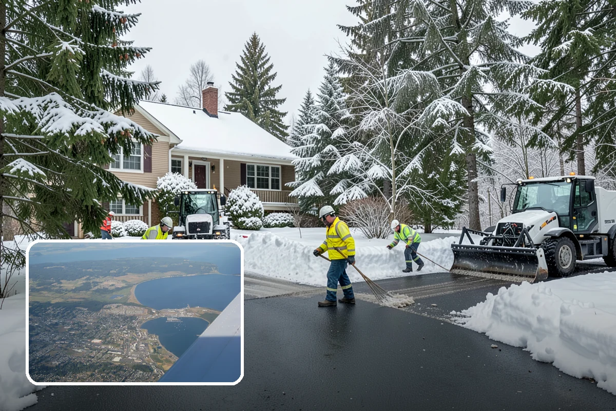 Retail Store Deicing in Oak Harbor, Island County, WA - Keeps customers arriving safely and shopping longer