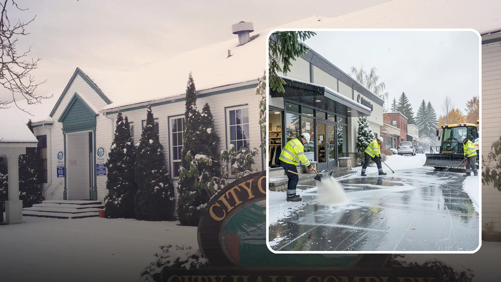 Retail Store Deicing in Pacific, King County, WA - Storefront-focused deicing that keeps entrances, cart corrals, and customer walkways safe and inviting when freezing rain hits a...