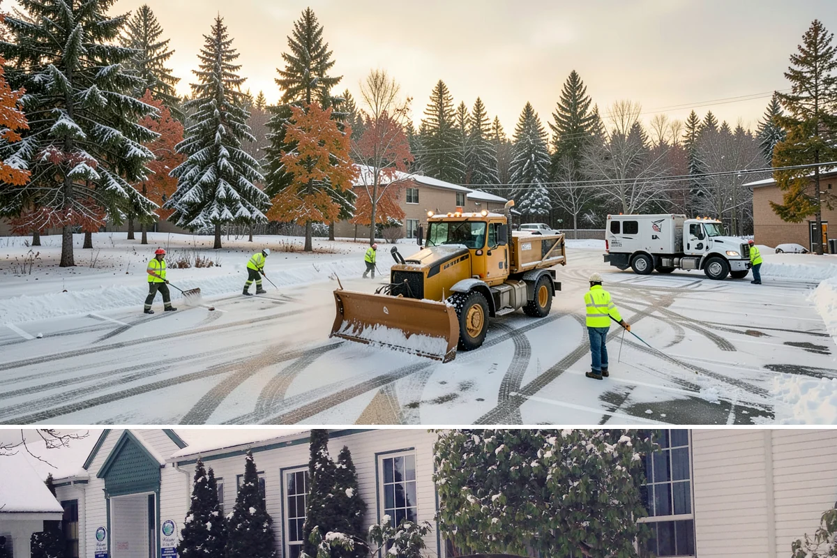 Retail Store Deicing in Pacific, King County, WA - Deicing runs through the winter retail season, peaking during the freezing-rain mornings that coincide with weekend and holiday...