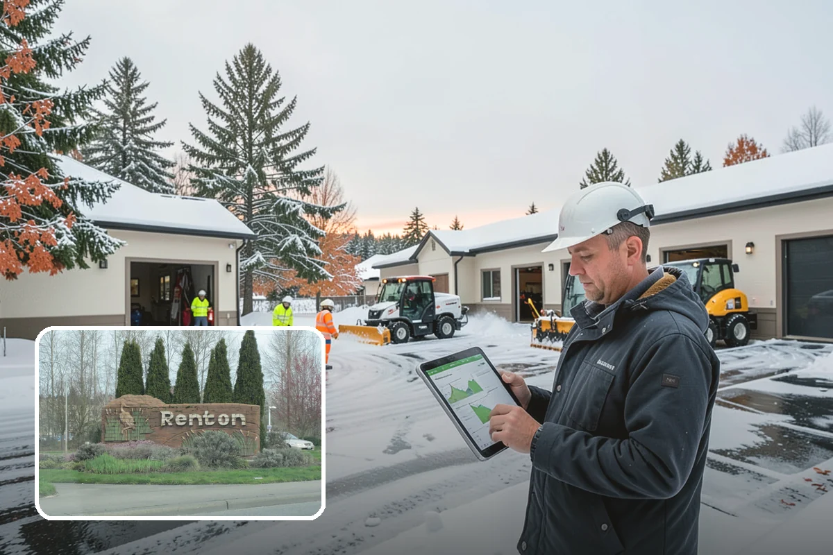 Retail Store Deicing in Renton, King County, WA - Keeps customers arriving safely and shopping longer