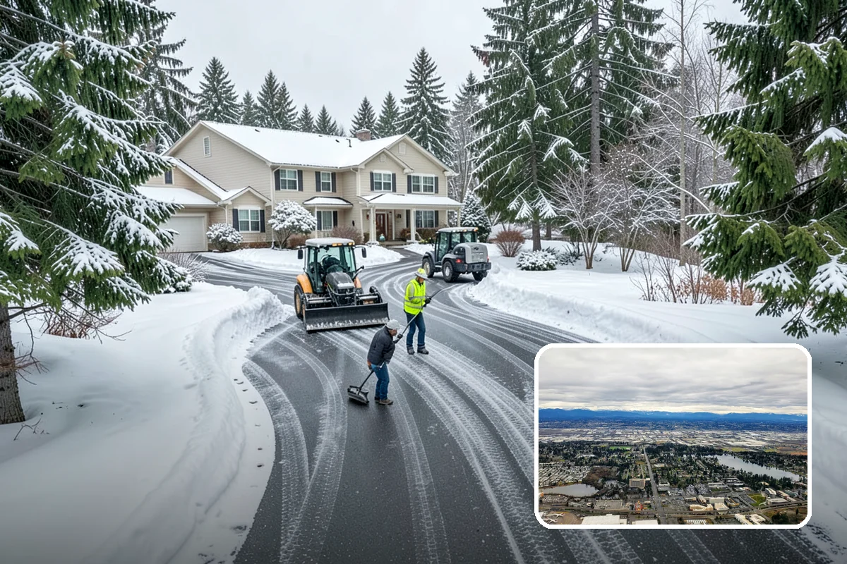 Retail Store Deicing in SeaTac, King County, WA - Keeps customers arriving safely and shopping longer