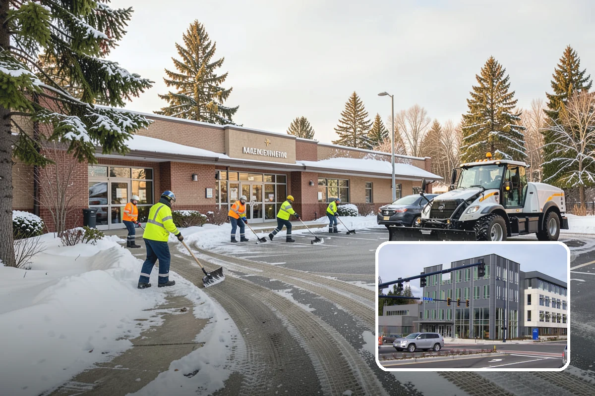Retail Store Deicing in Shoreline, King County, WA - Keeps customers arriving safely and shopping longer