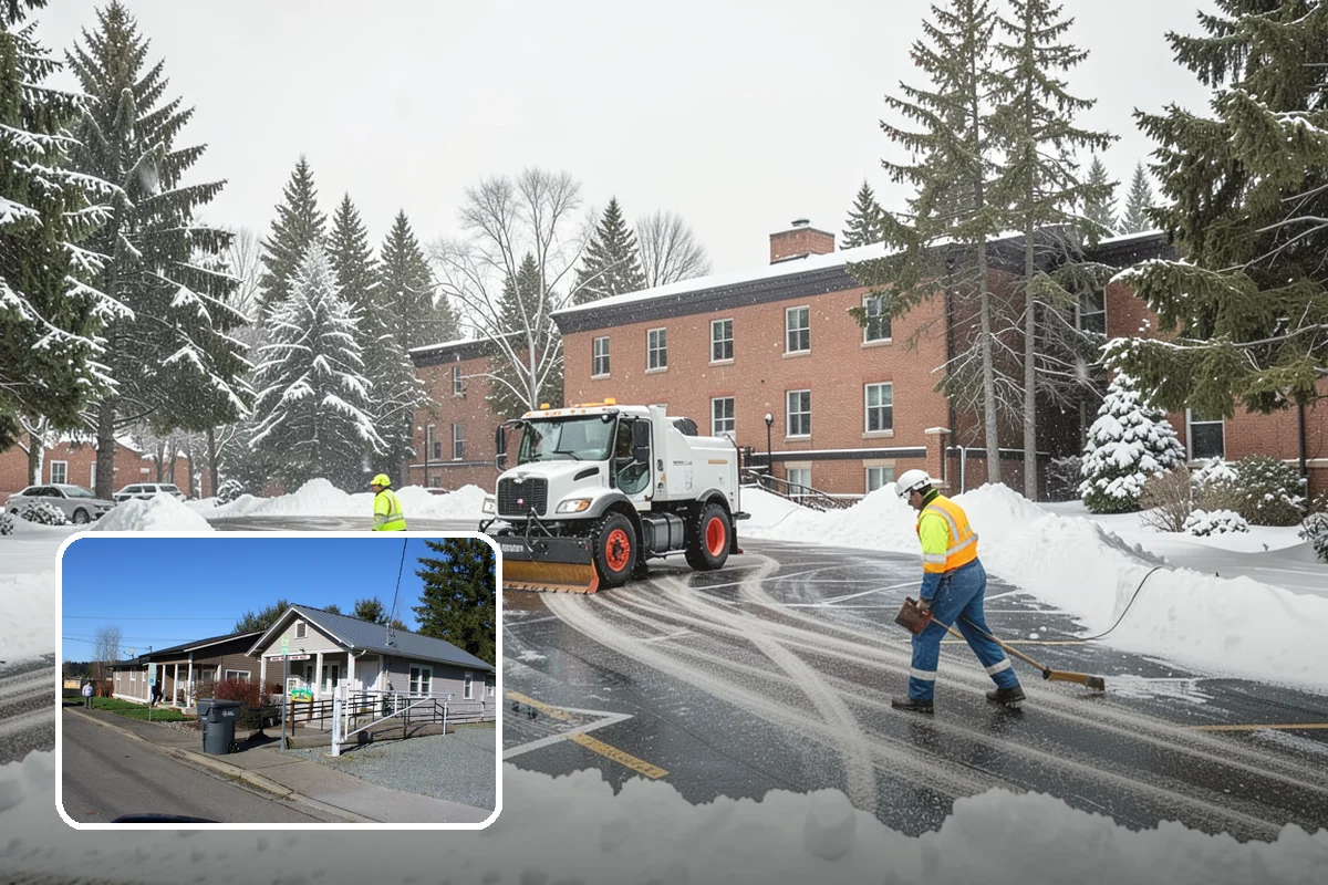 Retail Store Deicing in South Prairie, Pierce County, WA - Keeps customers arriving safely and shopping longer