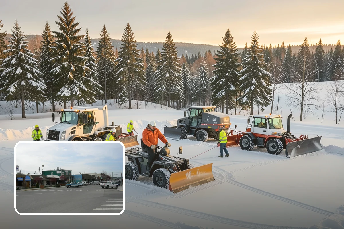 Retail Store Deicing in Stanwood, Snohomish County, WA - Keeps customers arriving safely and shopping longer