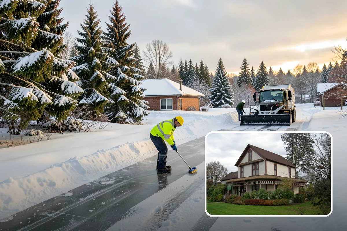Retail Store Deicing in Sumner, Pierce County, WA - Keeps customers arriving safely and shopping longer