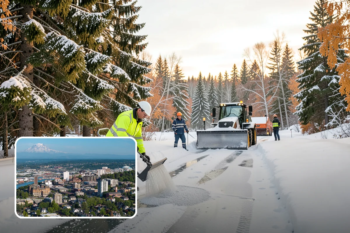 Retail Store Deicing in Tacoma, Pierce County, WA - Keeps customers arriving safely and shopping longer
