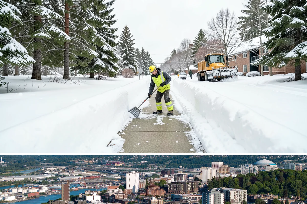 Retail Store Deicing in Tacoma, Pierce County, WA - Deicing runs through the winter retail season, peaking during the freezing-rain mornings that coincide with weekend and holiday...