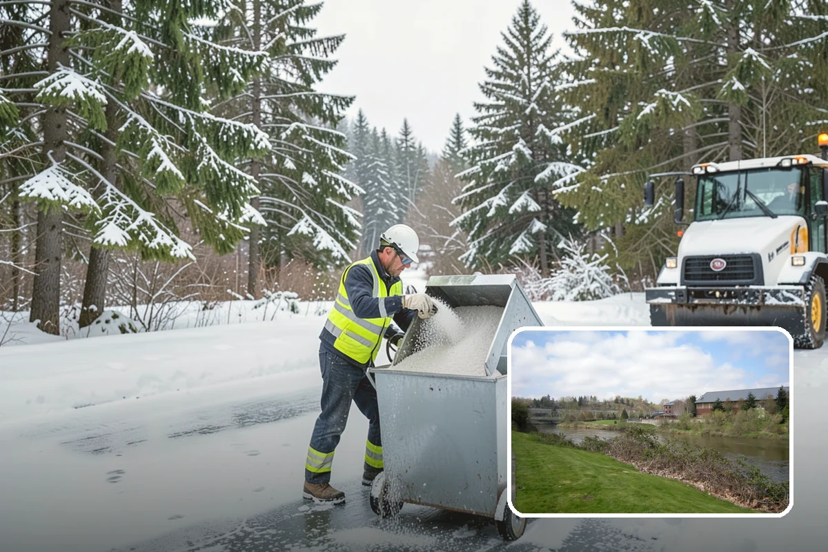Retail Store Deicing in Tukwila, King County, WA - Keeps customers arriving safely and shopping longer